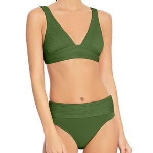Robin Piccone Lily V neck swim top